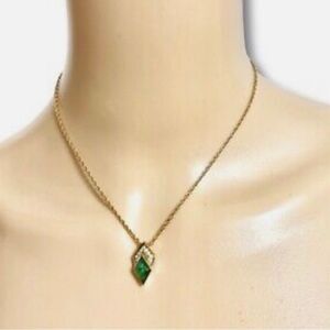 Authentic Christian Dior‎ pendant and authentic chain